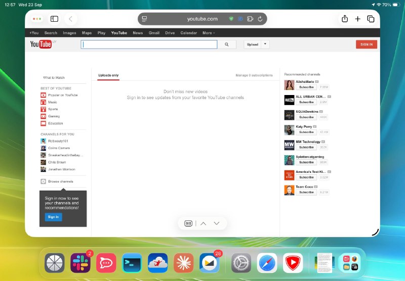 UX-шиза крепчает. На айпаде через Safari по умолчанию по какой-то UX-нутой логике открывается исключительно растянутая мобильная версия ютуба с шакальными превьюшками. Чтобы открыть полную версию сайта, надо поставить расширение Userscripts и установить скрипт с greasyfork, который что-то там химичит с параметрами.Это уже шестой по счёту костыль, нужный для того, чтобы этой гугловской мерзопакостью можно было пользоваться без рвотных позывов - помимо этого нужно ещё AdGuard, SponsoBlock (стоит 4 бакса), Untrap (стоит 6 баксов), RTYD и V3Один вопрос - кто в этой ситуации контора пидорасов - Apple или Google?#щитпост